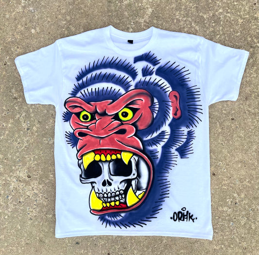 1/1 Purple Gorilla Airbrushed Shirt